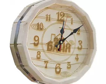 Часы "Бочонок" (светлые) (ЧБ-С)