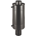 Теплообменник BLACK 12л на трубе д.115 штамп. (AISI 439)-1