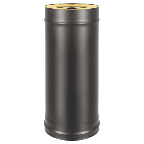 Сэндвич-труба BLACK (AISI 430/0,8мм), L-1м (115х200)-1