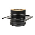 Площадка монтажная BLACK (AISI 430/0,8мм), 300*300мм (115х200)-1