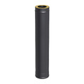 Сэндвич-труба BLACK (AISI 430/0,8мм), L-1м (200х300)-3