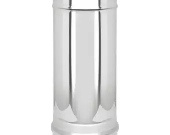 Сэндвич-труба (AISI 430/1,0мм), L-0,5м (130х250)