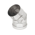 Колено нерж. (AISI 430/0,8мм) 45* 2-х секц. (275мм)-1