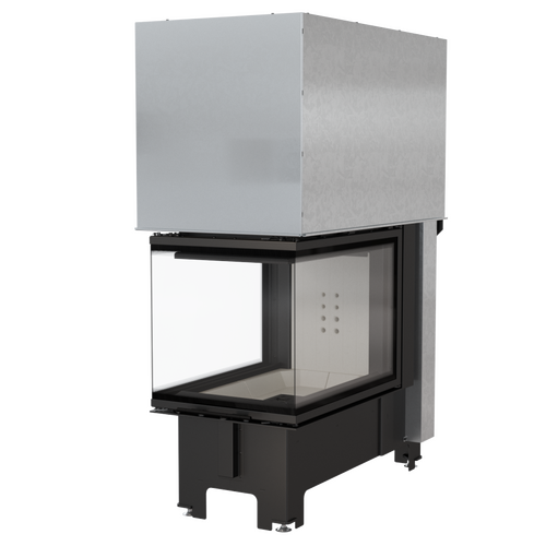 Каминная топка стальная NBU/500/700 (NBU 11) (гильотина) (11 кВт)-3