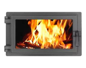 Дверка ЭТНА каминная 430  (Левая)