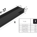 Люфт Белый LUFT/6/40/B (60x400мм)-4