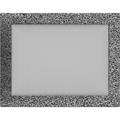 Вентиляционная решетка Черная/Серебро (22*30) 22/30CS-1