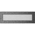 Вентиляционная решетка Черная/Серебро (11*32) 32CS-1