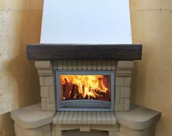 Каминная облицовка ЭЛИТ (угловая)
