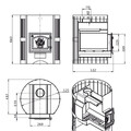 Печь ВЕЗУВИЙ Скиф Стандарт 16 (ДТ-3) б/в-4