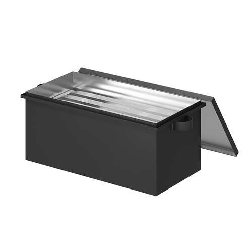 Коптильня BLACK большая (250*300*600мм)-3
