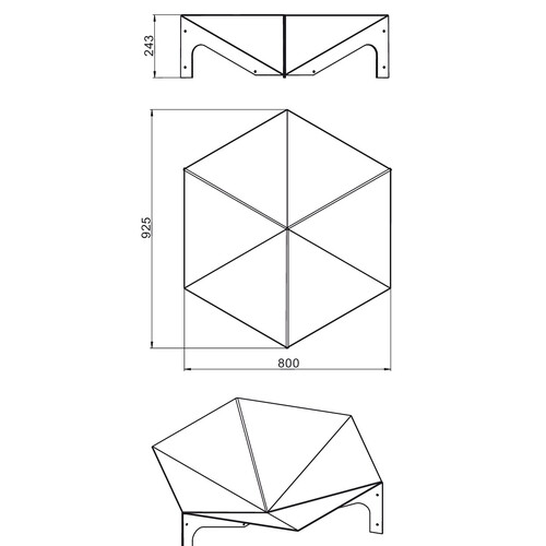 Костровая чаша №3 Везувий-5