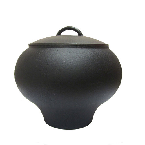 Горшок чугунный 1,5л с крышкой (Б)-1