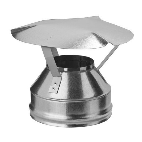 Оголовок Феррум оцинкованный, (430/0,5 мм), ф130/200, по воде-2