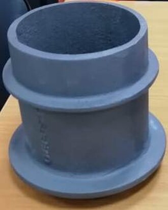 Патрубок чугунный Гефест d-130-1