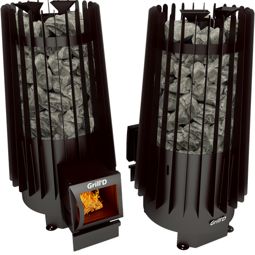 Печь для бани Grill'D Cometa 180 Vega long black-1