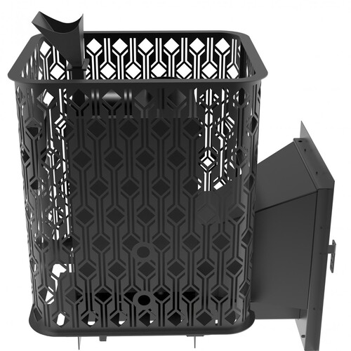 Печь для бани Black Stove Varna 26 (закр. каменка) AISI 430-2