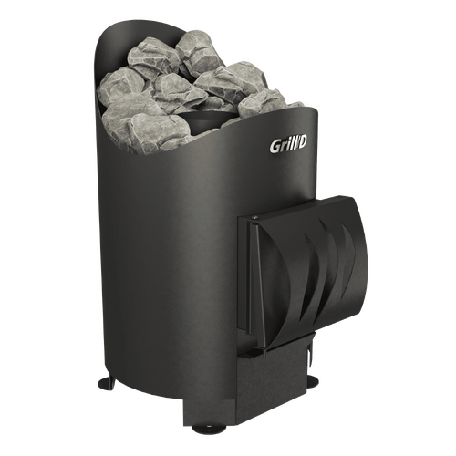 Печь для бани Grill'D Aurora mini Long black-2