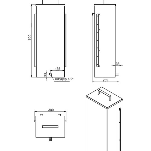 Печь для бани ASTON 20 