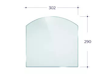 Стекло Везувий  290 (0,290*0,302)