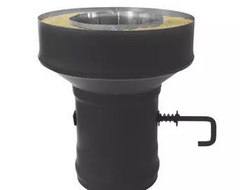 Старт-сэндвич c шибером (AISI 430/0,5мм) д.115х200 (ММ)