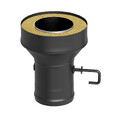 Старт-сэндвич BLACK c шибером (AISI 430/0,5мм) д.120х200 (ММ)-4