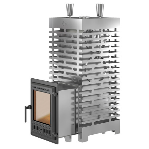 Печь для бани ASTON 30 INOX (310) Long-1
