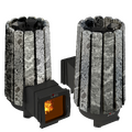 Печь для бани Grill'D Cometa 180 Vega long window stone Max (Серпентинит)-1
