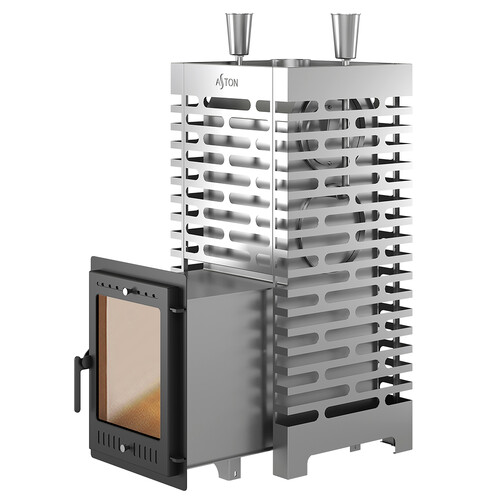 Печь для бани ASTON 30 INOX  Long-4