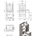 Печь для бани ASTON 30 INOX  Long-3