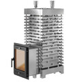 Печь для бани ASTON 38 INOX  Long-4