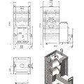 Печь для бани ASTON 38 INOX  Long-3