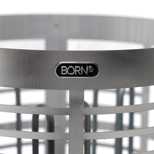 Электрическая каменка BORN LINE PLUS O70 7 кВт со встроенным управлением, для сауны и бани (матовый корпус)-4