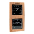 Термогигрометр EVEREST вертикаль, кедр (TG-01 black)-1