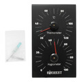 Термогигрометр EVEREST, алюминий BLACK (TG-31)-4