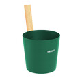 Шайка EVEREST 5л, алюминий GREEN (TG-49)-1