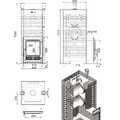 Подставка под каминные топки 