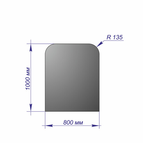 Лист напольный 1000*800*1,5 R135 бронза-2