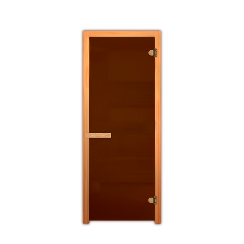 ДС Бронза Матовая 170х70 (6мм, 2 петли 716 GB) (ХВОЯ) Пр-1