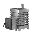 Печь для бани ASTON 12 INOX с баком на трубе 50л Ø115 (AISI 439)-1