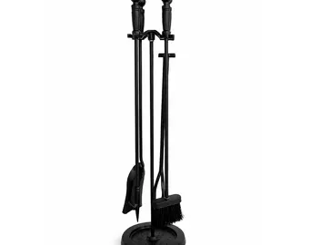 Набор каминный EVEREST K82-B черный (22*80см)