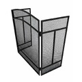 Экран каминный EVEREST FS135-B черный (71*122см)-4