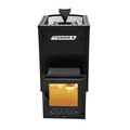 ПечьТундра-14 со стеклом конвекция Закрытая каменка-3